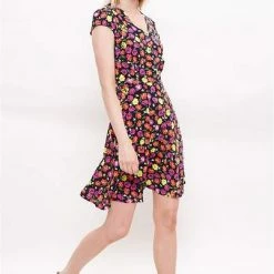 Louche Cathleen Summer Bloom Tea Dress