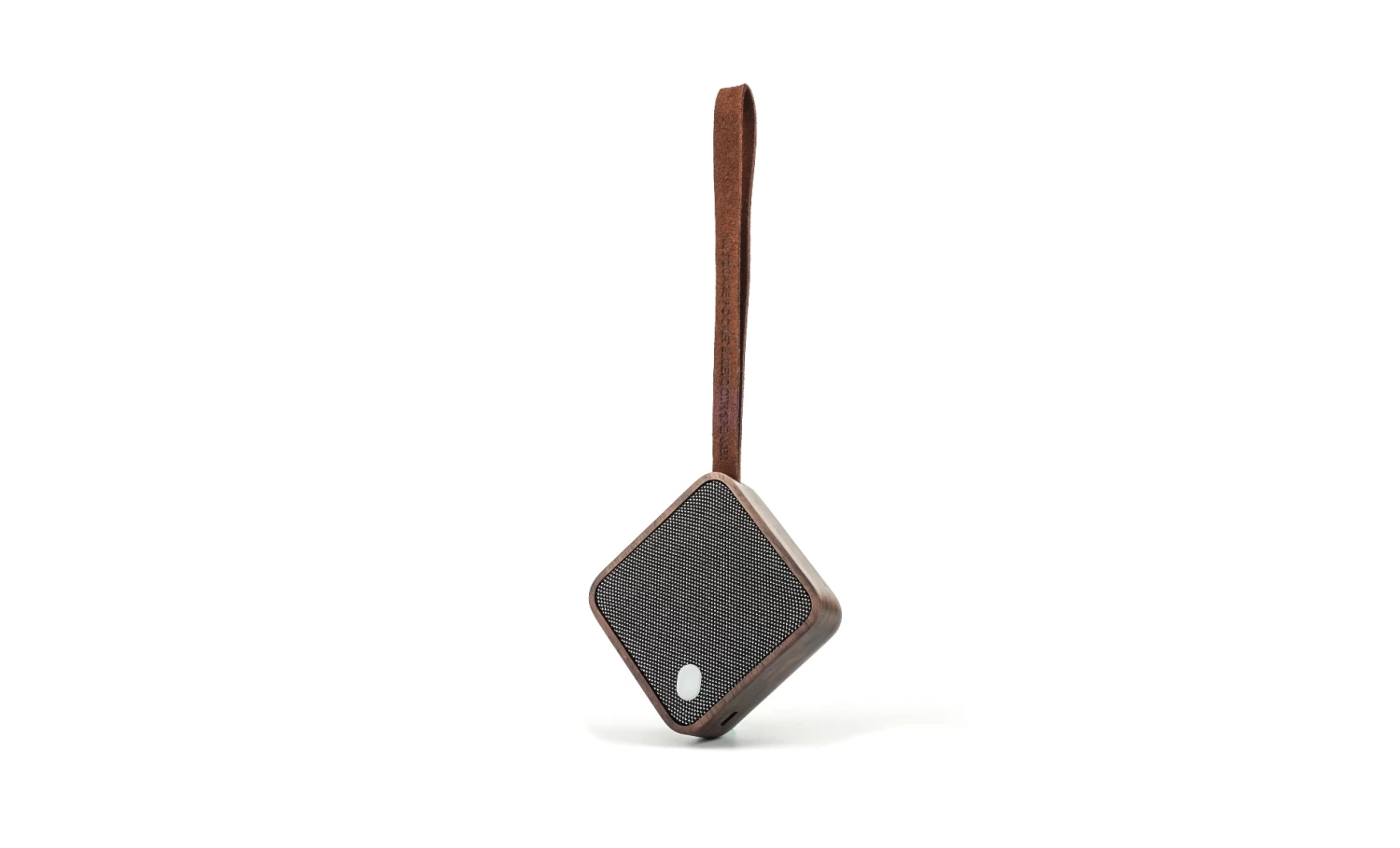Gingko American Walnut Mi Square Pocket Speaker 1 Gingko American Walnut Mi Square Pocket Speaker