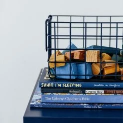 Mustard Made Navy The Baskets