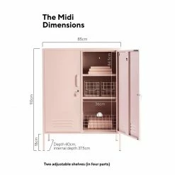 Mustard Made Mustard Made The Midi In Blush