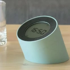 Gingko White Edge Alarm Clock Light 15 Gingko White Edge Alarm Clock Light