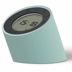 Gingko Green Edge Alarm Clock Light