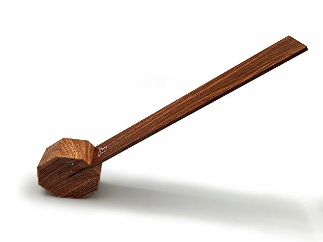 Gingko Walnut Octagon One Desk Light 2 Gingko Walnut Octagon One Desk Light