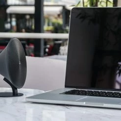 Gingko Matt Black Mini Halo Speaker