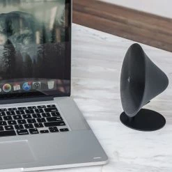 Gingko Matt Black Mini Halo Speaker