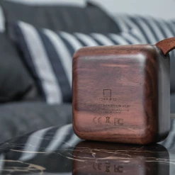 Gingko Walnut MI Square Pocket Speaker