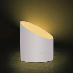 Gingko White Edge Alarm Clock Light 10 Gingko White Edge Alarm Clock Light