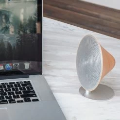 Gingko Mini Beech Wood Halo One Bluetooth Speaker