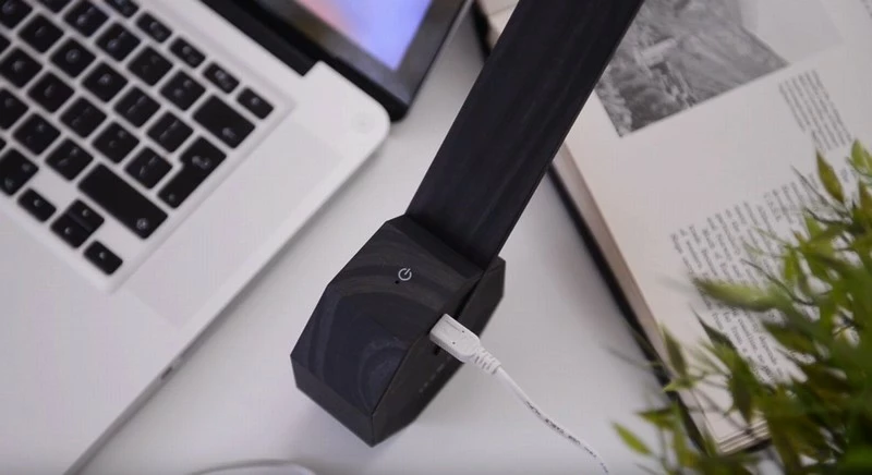 Gingko Black Octagon One Desk Lamp 3 Gingko Black Octagon One Desk Lamp