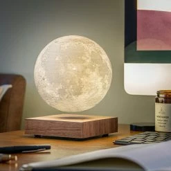 Gingko Smart Moon Lamp - Walnut