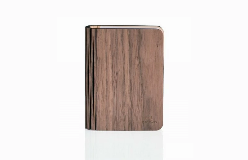 Gingko Large Walnut Smart Booklight 3 Gingko Large Walnut Smart Booklight
