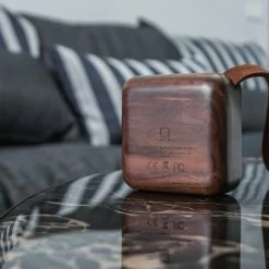 Gingko American Walnut Mi Square Pocket Speaker