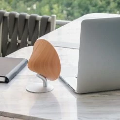 Gingko Mini Beech Wood Halo One Bluetooth Speaker