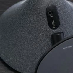 Gingko Matt Black Mini Halo Speaker