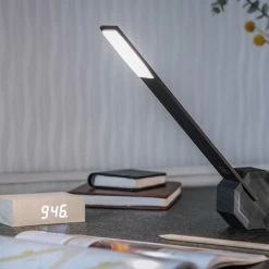 Gingko Black Octagon One Desk Lamp