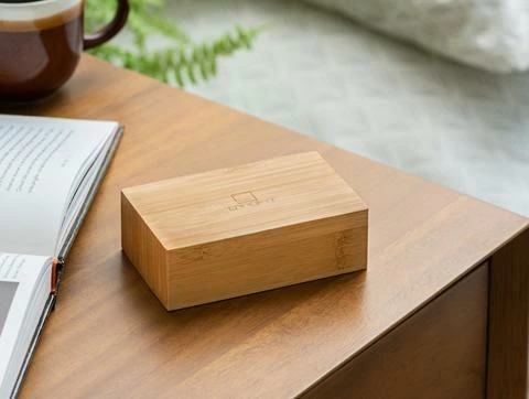 Gingko Bamboo Flip Click Clock 4 Gingko Bamboo Flip Click Clock